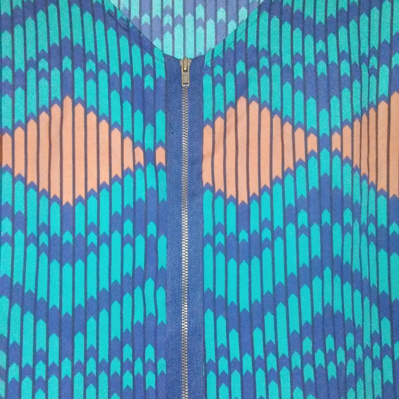 Tribal Aztec Print Dress - Picture 3 of 5